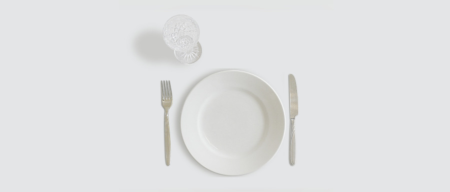 Empty plate